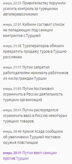 Россия и Турция